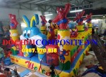 Nhà hơi mini trong nhà cho bé